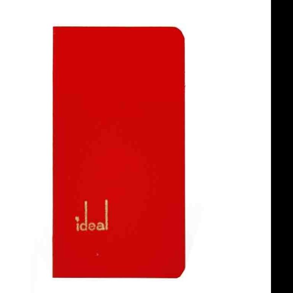 LIBRETA APUNTES IDEAL 12 9X13 CM. RAYA PEG.48H.